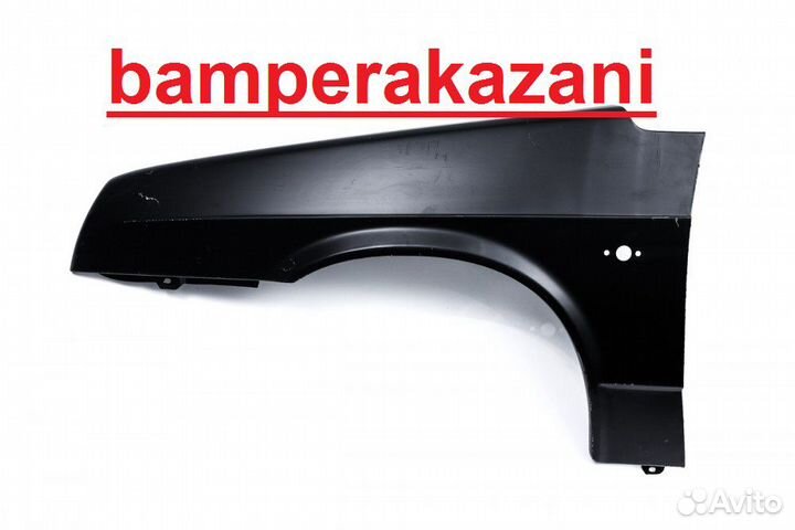 Крыло левое ваз 2108,09,99 Некрашеное Начало