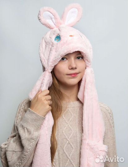 Шапка детская с ушками новая
