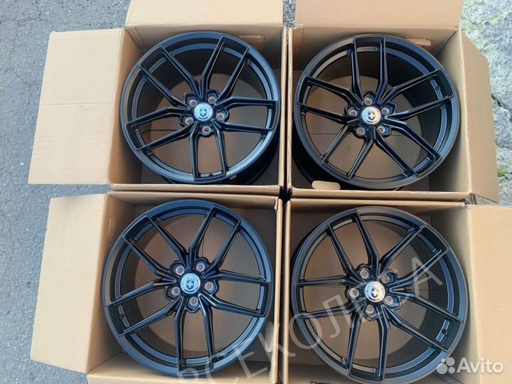 BMW R19 5-120 hre FF21 matt black 5-120