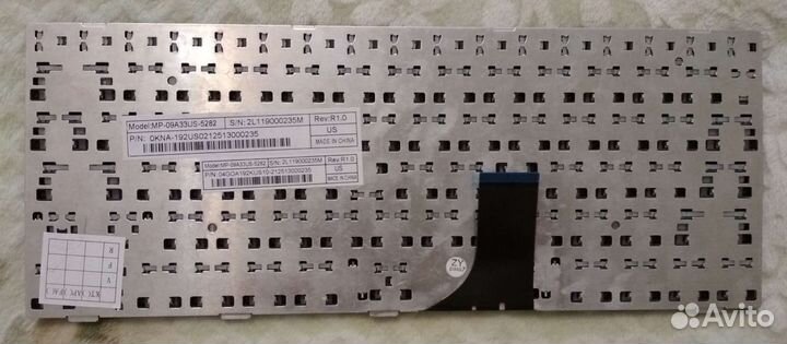 Новая клавиатура для ноутбука