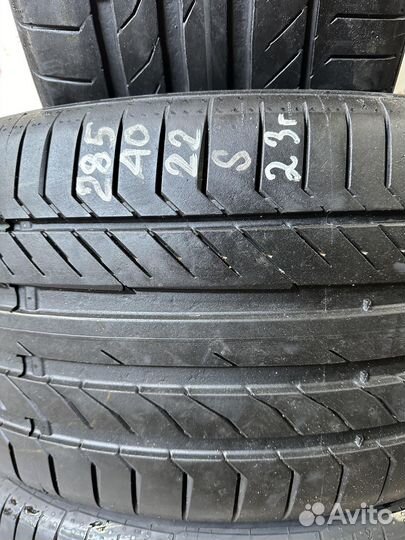 Continental ContiSportContact 5P 285/40 R22 и 325/35 R22 106Y