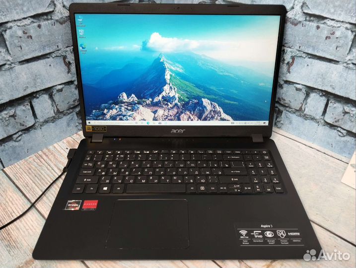 Игровой Acer на Ryzen 5/ RAM 12/ Vega 8/ SSD