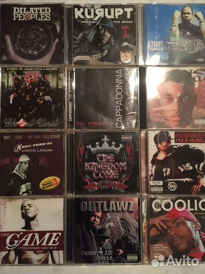 Любители чёрного рэпа продам свою коллекцию CD