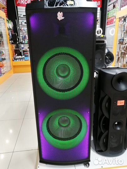 Большая Караоке Bluetooth колонка SH-173b 120W