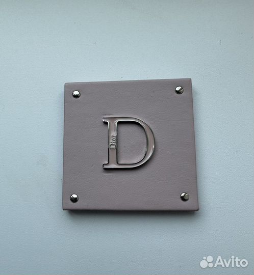 Dior зеркало розовое двойное