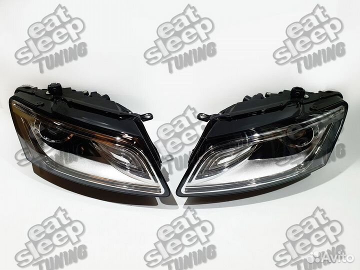 Фары левая правая Audi Q5 рест не адаптив