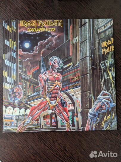 Коллекция пластинок Iron Maiden