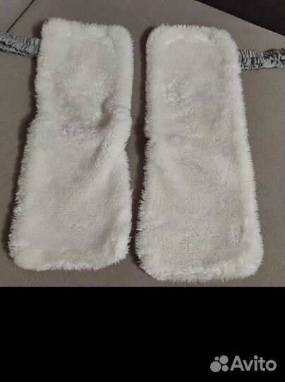 Муфта / теплые варежки на коляску или санки (Зима)