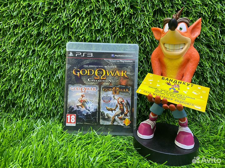 God of war collection ps3 (Русская обложка )