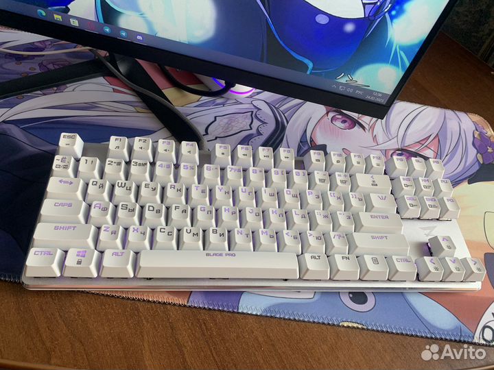 Клавиатура Zet gaming blade pro optical red switch