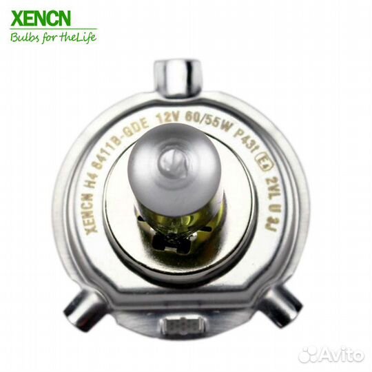 Лампы галоген H4 желтый свет 2300К