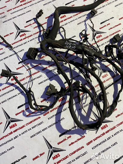 Проводка двигателя om611 w210 Mercedes