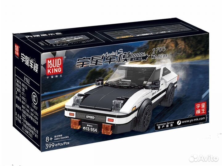 Mould King Toyota AE86 27013 (Аналог Lego)