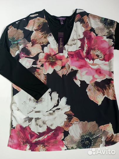 Новая блуза/туника long tall sally на высокий рост