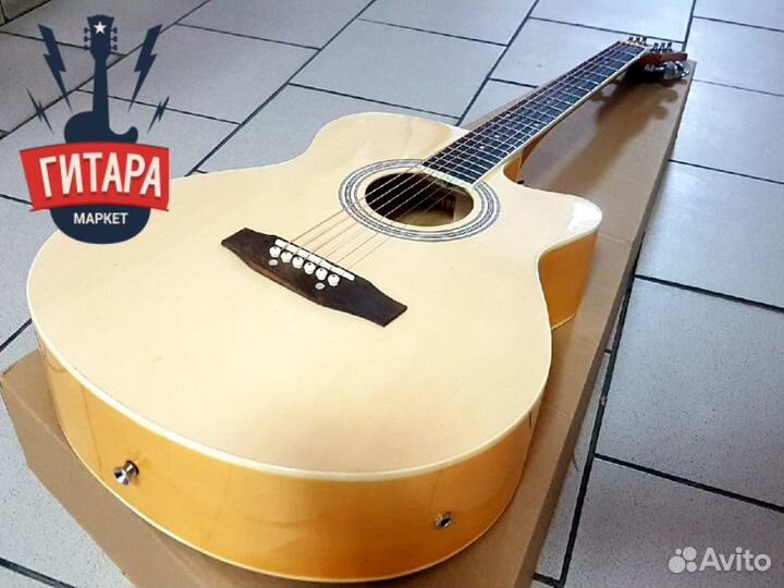 Гитара электроакустическая новая