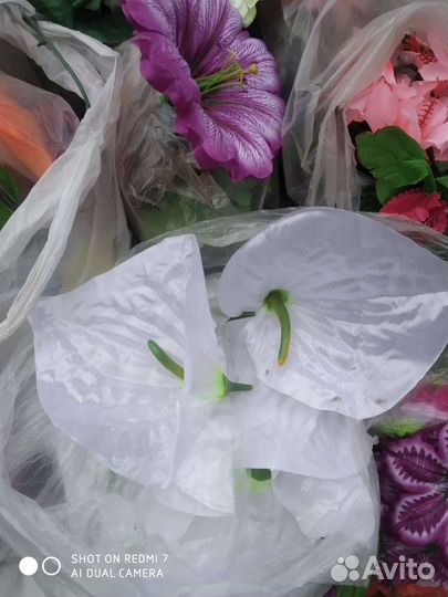 Искусственные цветы для декора