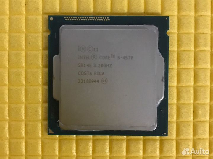 Процессор intel core i5-4570 3.20GHZ