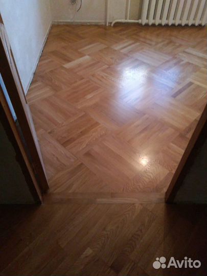 Цикловка шлифовка паркета