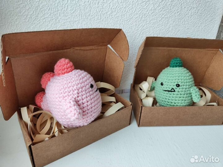 Дракончик (вязаная игрушка)