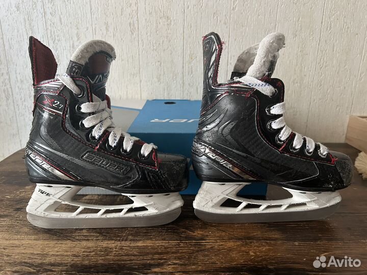 Десткие хоккейные коньки bauer vapor X2.7 Y9.5