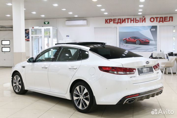 Kia Optima 2.4 AT, 2017, 100 000 км