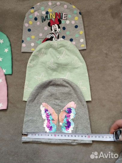 Шапки детские летние и демисезонные