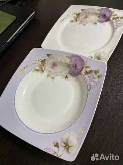 Новый Набор посуды обеденный сервиз