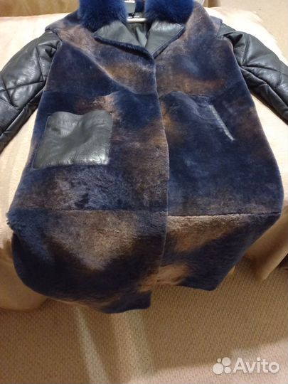 Шубка -дубленка Турция,52,54 новая