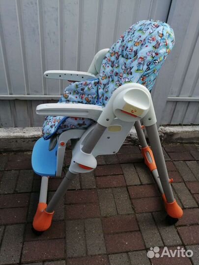 Стульчик для кормления chicco polly