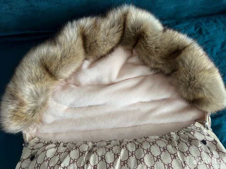 Зимний конверт в коляску