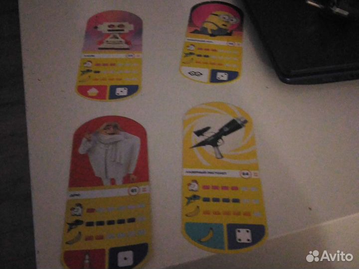 Карточки коллекции гадкий я 3