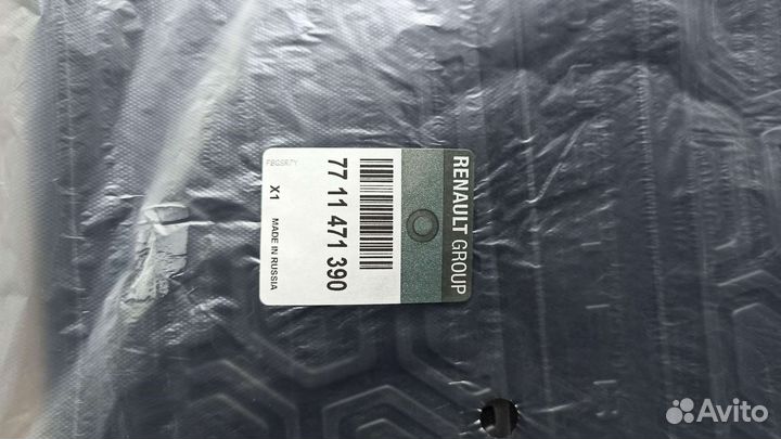 Поддон (ковер) В багажник рено дастер 4х2