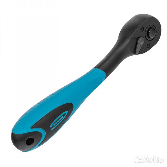 Ключ-трещотка 3/8, 72 зуба, Comfort, с быстрым сбр