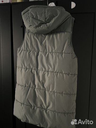 Жилет утепленынй женский 42 цвет зеленый хаки