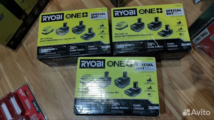 Аккумулятор Ryobi 18В One+ 4Ач HP Высокоток