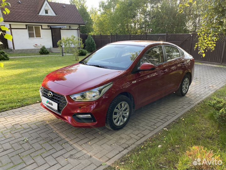 Hyundai Solaris 1.6 AT, 2018, 56 000 км