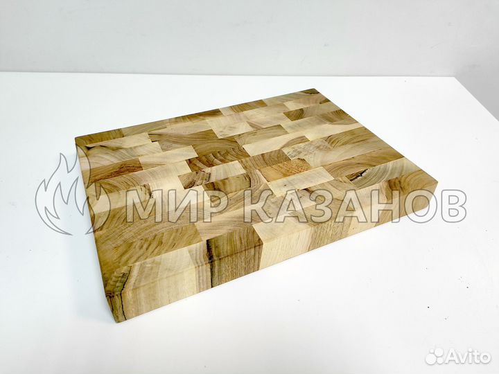 Разделочная доска деревянная торцевая