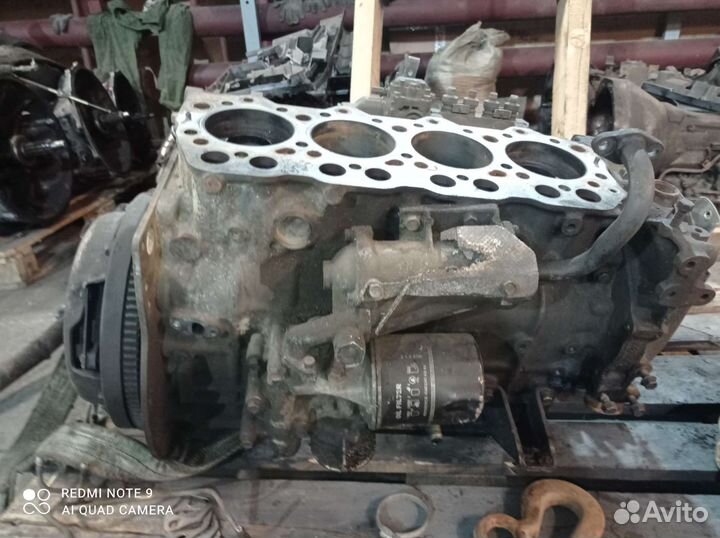 Двигатель 4D31 в разборе
