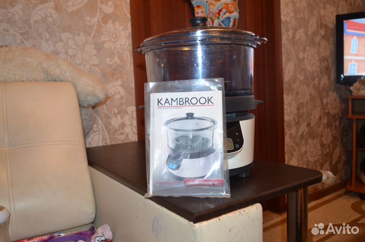 Пароварка kambrook новая
