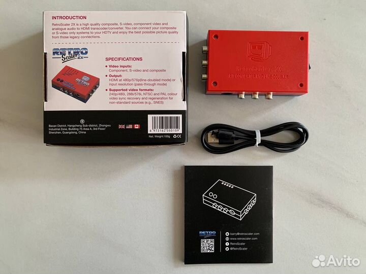 Апскейлер Retro Scaler 2x (для ретро приставок)