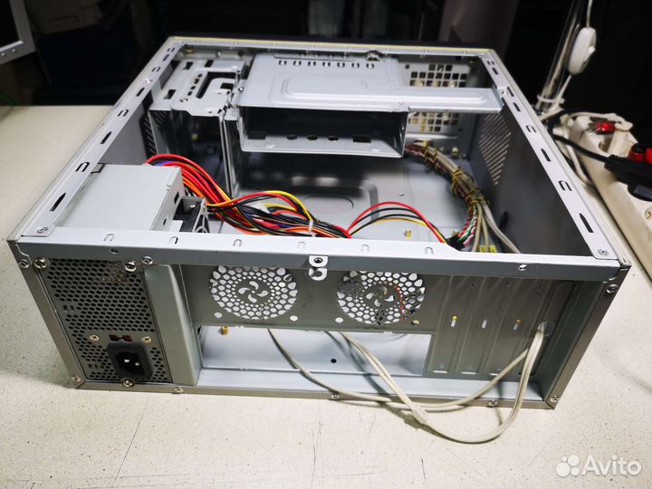 Корпус для пк Slim micro ATX с бп