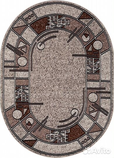 Ковер овальный 1,5х4 м