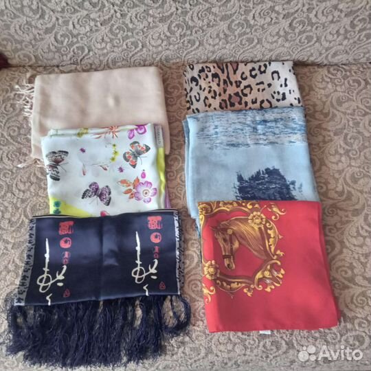 Платки,шарфы Италия Codelllo,шелк вискоза