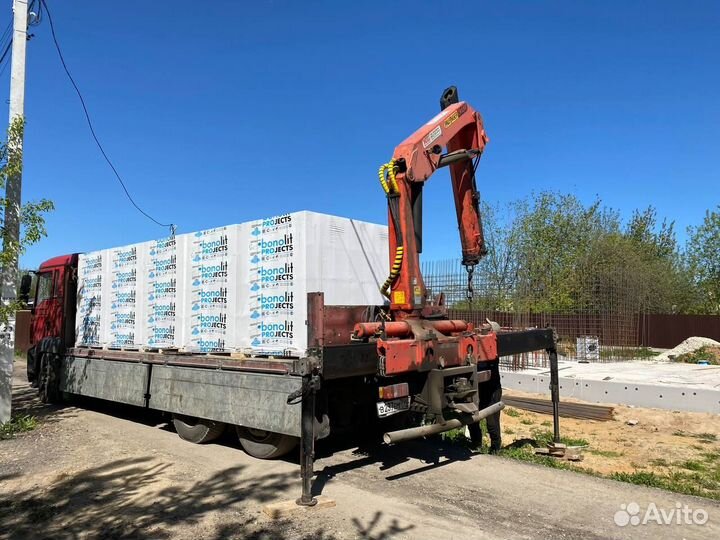 Газобетонные блоки с завода Бонолит