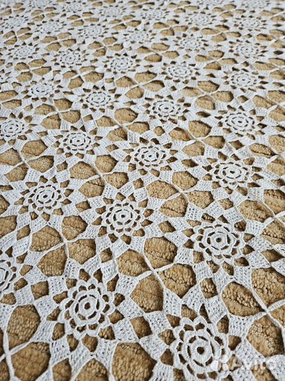 Скатерть вязаная
