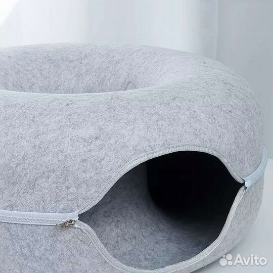 Туннель-домик лежанка для кошек и собак