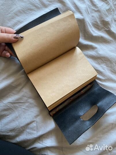 Ежедневник из натуральной кожи