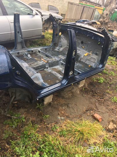 Хюндай Соната-5 Правый порог со стойкой