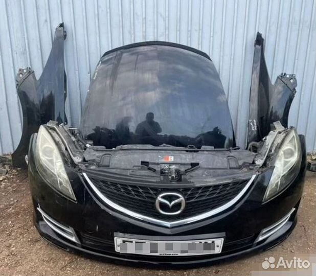 Ноускат Mаzda 6 GH c капотом и крыльями