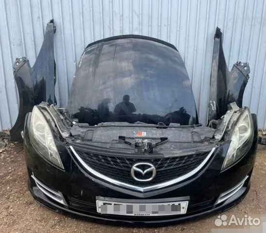 Ноускат Mаzda 6 GH c капотом и крыльями
